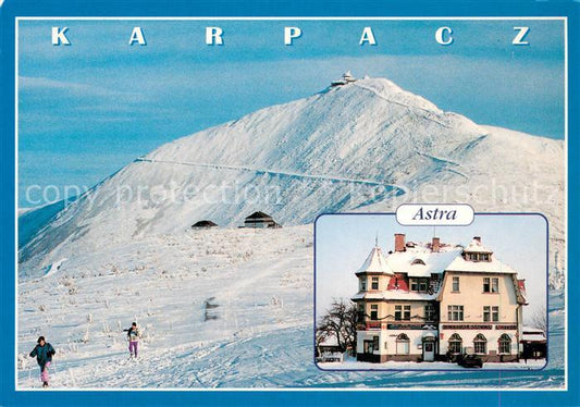 73720821 Karpacz Restauracja Astra Berghotel Winterlandschaft im Riesengebirge