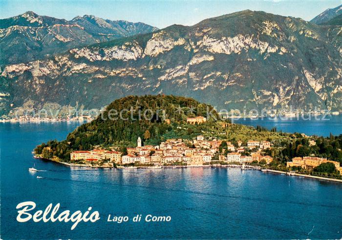 73721490 Bellagio Lago di Como IT Panorama dall aereo