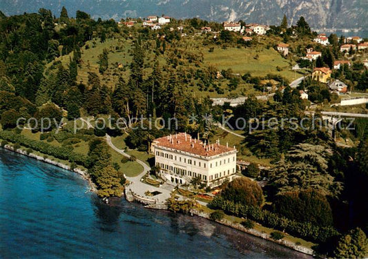 73721919 Bellagio Lago di Como IT Fliegeraufnahme Villa Melzi