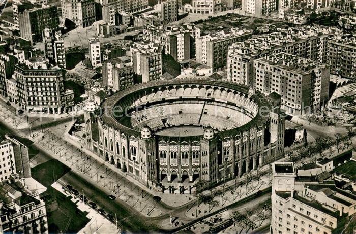 73725200 Barcelona Cataluna Fliegeraufnahme Plaza de Toros Monumental