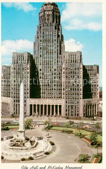 73727420 Buffalo New York City-Hall McKinley-Monument