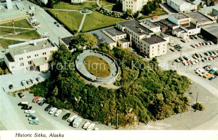 73730835 Sitka Alaska Fliegeraufnahme Pioneer Home and baranof Hill