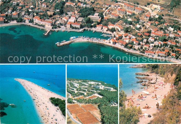 73731665 Bol Otok Brac Croatia Fliegeraufnahme Teilansichten Panorama