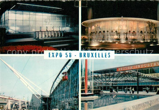 73793804 Exposition Universelle Bruxelles 1958 Pavilon von U.S.S.R