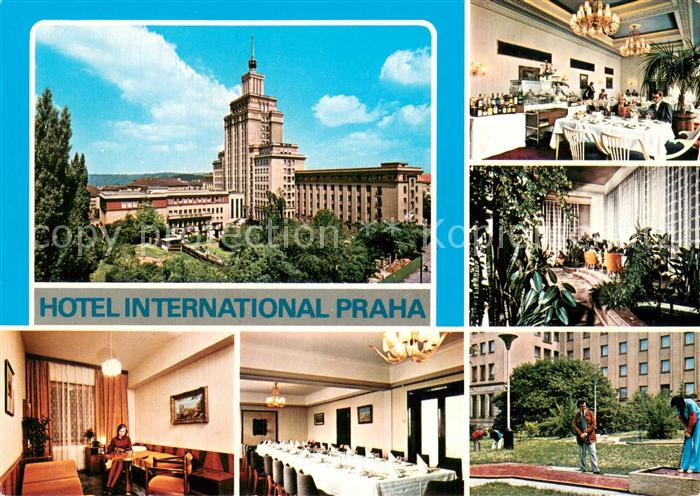 73736995 Praha Prahy Prague Hotel International Restaurant Minigolf