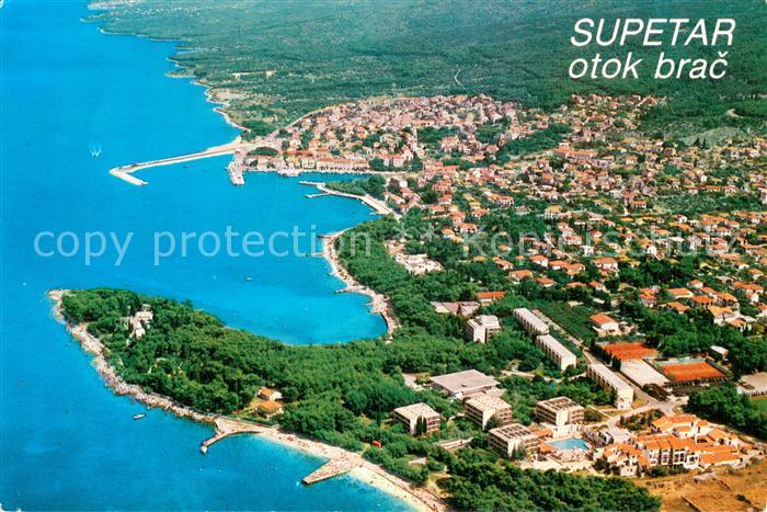 73743467 Supetar Croatia Fliegeraufnahme