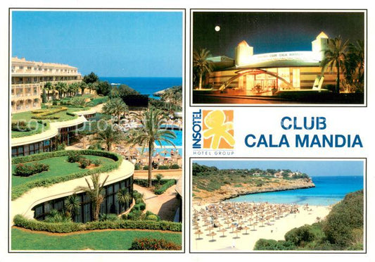 73736946 Porto Cristo Mallorca Club Cala Mandia Strand Bei Nacht