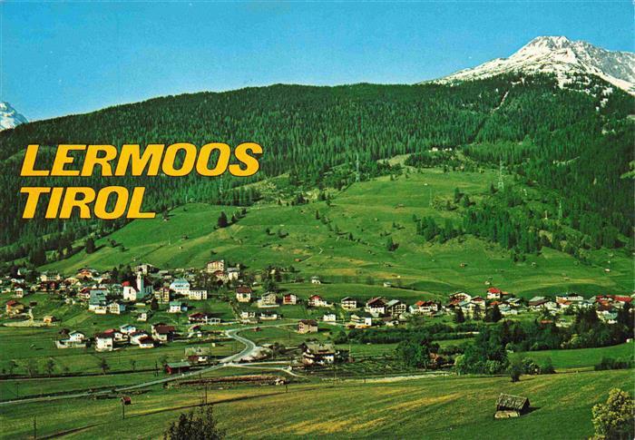 73978296 Lermoos Tirol AT Panorama Blick gegen Grubigstein Sommerfrische