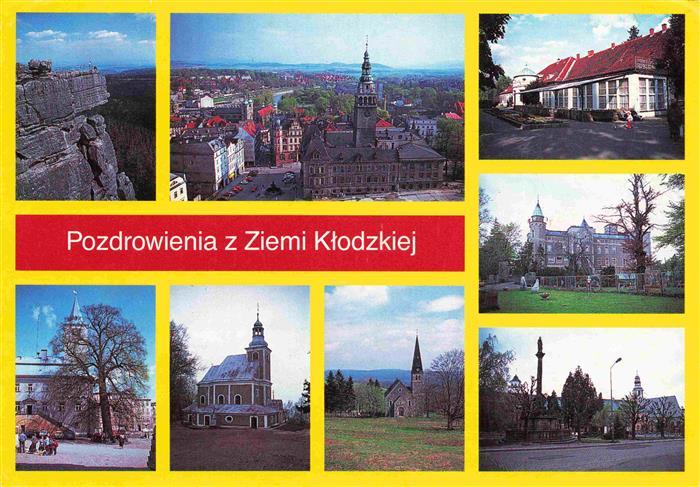 73978308 Ziemia Klodzka Klodzko Glatz PL Stadtpanorama Sehenswuerdigkeiten Kirch