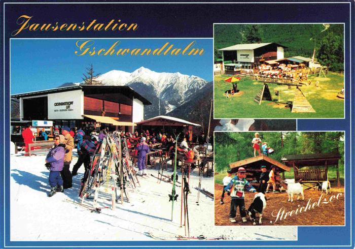 73978322 Reith Seefeld Tirol AT Jausenstation Gschwandtalm Wintersportplatz Alpe