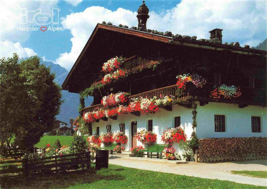 73978538 Achensee Tirol AT Hof im Blumenschmuck