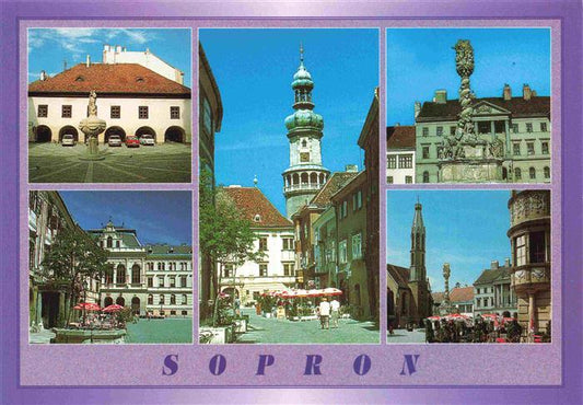 73978935 Sopron Oedenburg HU Sehenswuerdigkeiten Stadtzentrum