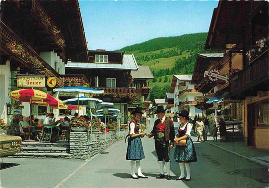 73978949 Saalbach -Hinterglemm AT Dorfstrasse Trachten Hotel Restaurant