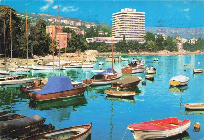 73979055 OPATIJA Abbazia Croatia harbor