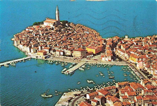 73979762 Rovinj Rovigno Istria Croatia aerial photography