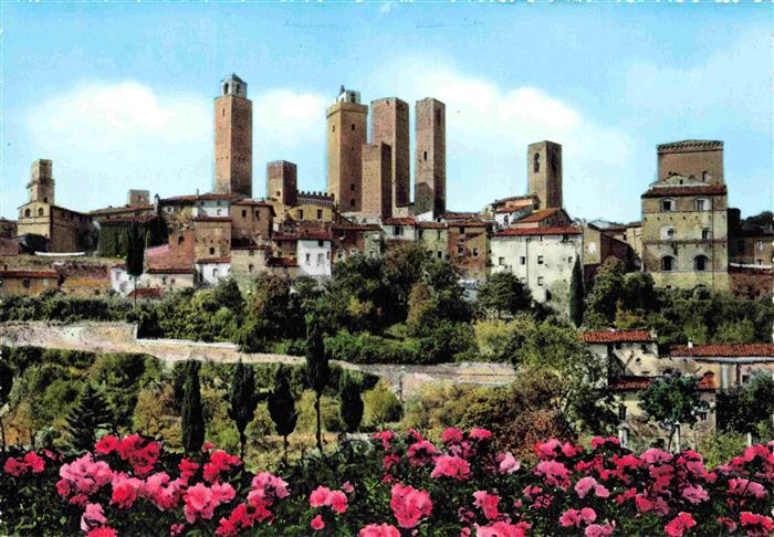 73979830 San Gimignano Toscana IT Panorama