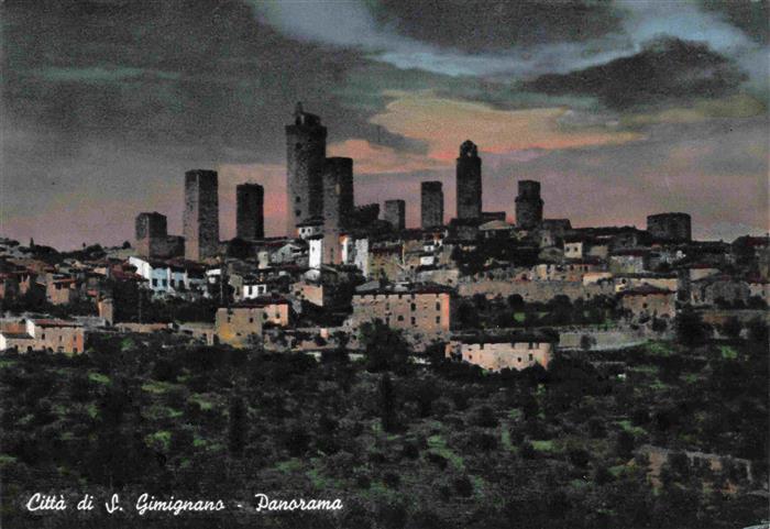 73979831 San Gimignano Toscana IT Citta die San Gimignano Panorama