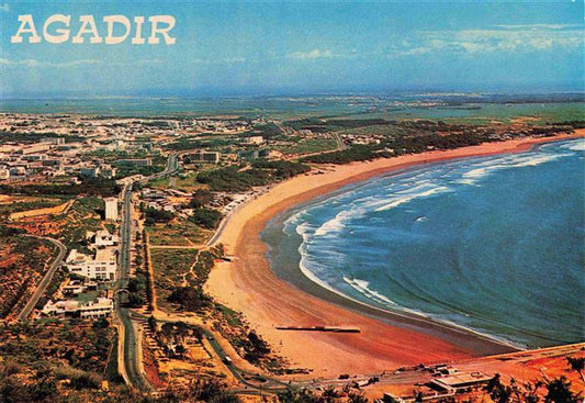 73979963 Agadir Maroc Fliegeraufnahme