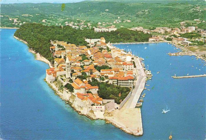 73980061 Rab  Croatia Fliegeraufnahme