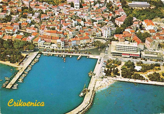 73980069 CRIKVENICA Croatia Fliegeraufnahme