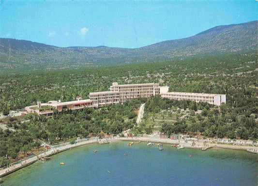 73980084 Cres Croatia Hotel Kimen Fliegeraufnahme