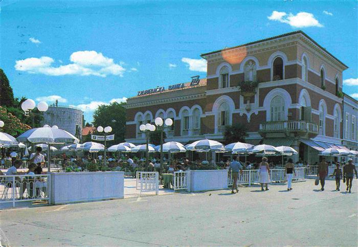 73980345 Porec Croatia Restaurant Terrasse