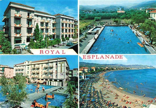 73980381 Diano Marina Liguria IT Hotel Royal Esplanade Swimming Pool Beach