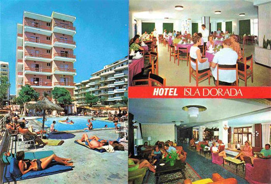 73980655 El Arenal Mallorca ES Hotel Isla Dorada Pool Dining room Lounge