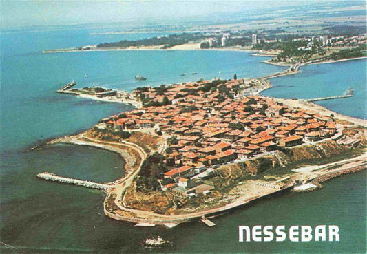 73980683 Nessebar Nessebyr Nessebre BG Fliegeraufnahme