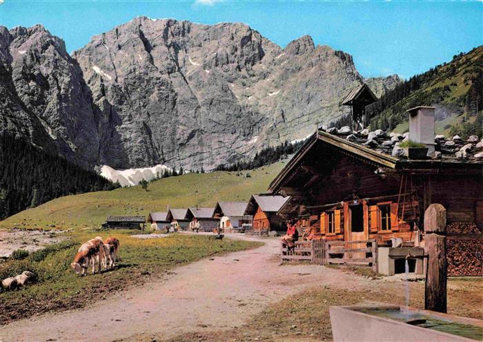 73980722 Eng Alm 1272m Tirol mit Karwendel