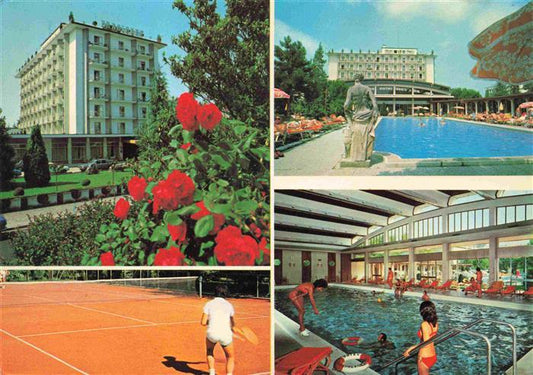 73980780 Abano Terme Veneto IT Hôtel President Terme Piscine et piscine couverte tennis