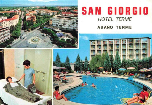 73980781 Abano Terme Veneto IT Hôtel Terme San Giorgio Bain de boue dans la piscine