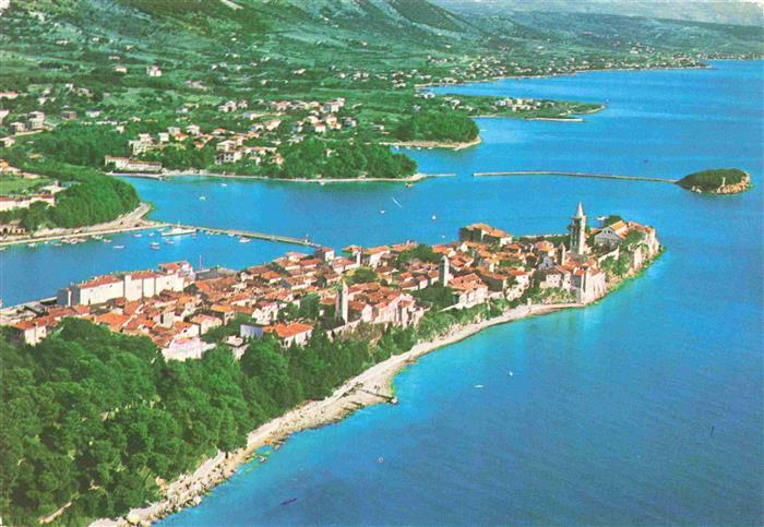 73980807 Rab  Croatia Fliegeraufnahme