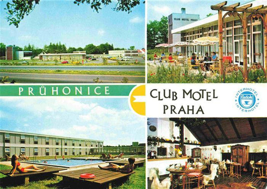 73980811 Pruhonice Prag Prahy Prague CZ Club Motel Praha Terrasse Pool Gastraum