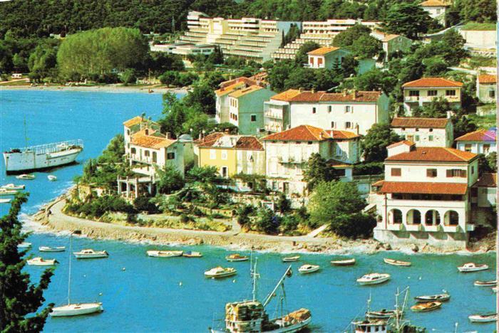 73980260 Rabac Croatia Teilansicht Hafen