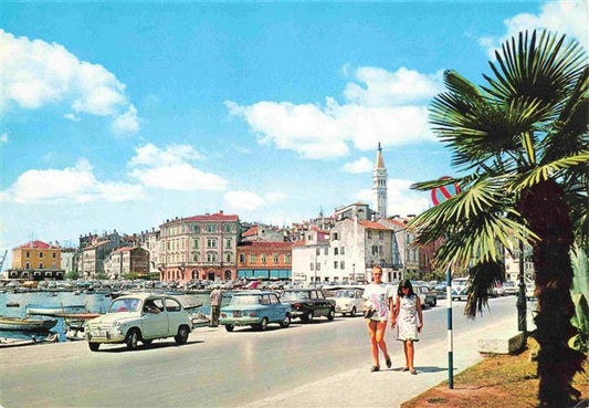 73980506 Rovinj Rovigno Istria Croatia Party at the harbor