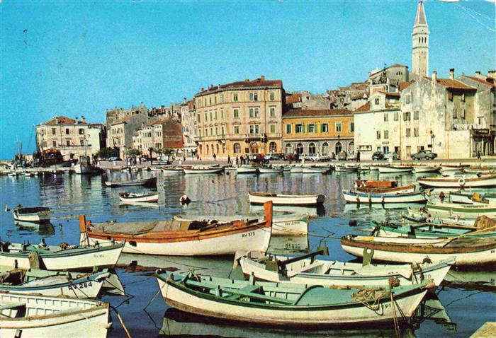 73980511 Rovinj Rovigno Istrien Croatia Hafen Fischerboote