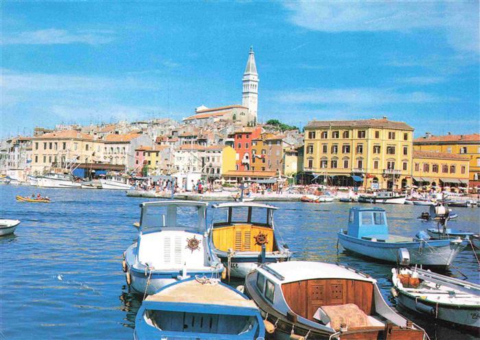 73980514 Rovinj Rovigno Istrien Croatia Hafen Fischerboote