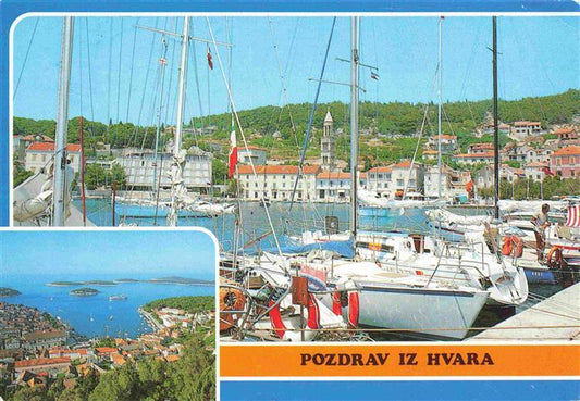 73980579 Hvar Croatia Marina Coastal Panorama