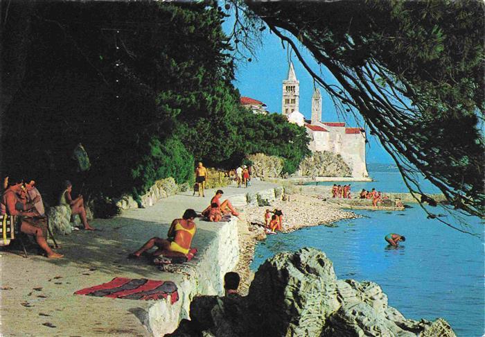 73980603 Rab  Croatia Uferpromenade Strand