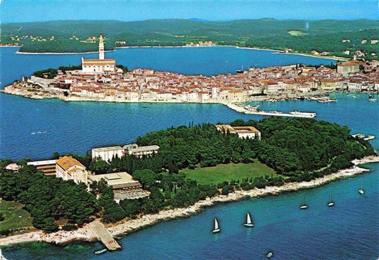 73980952 Rovinj Rovigno Istria Croatia Panorama Catherine Island