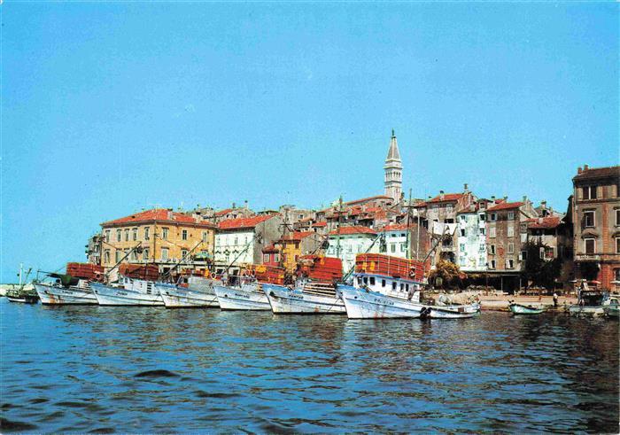 73980959 Rovinj Rovigno Istria Croatia Harbour Fishing Boat