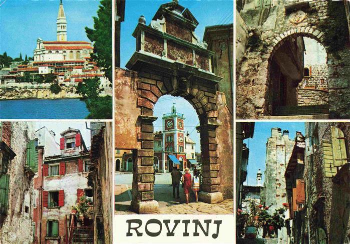 73981006 Rovinj Rovigno Istrien Croatia Teilansichten Motive Altstadt