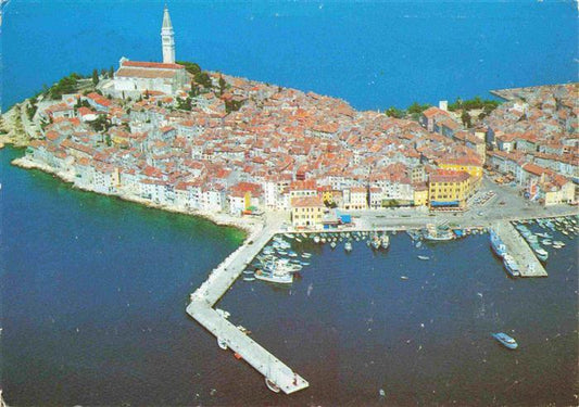 73981147 Rovinj Rovigno Istrien Croatia Altstadt Halbinsel Hafen