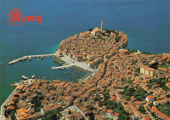 73981149 Rovinj Rovigno Istrien Croatia Altstadt Halbinsel Hafen