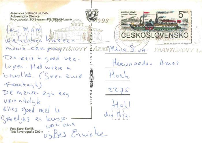 73981286 Jesenicko Jesenik Freiwaldau CZ Autokempink Drenice vues partielles