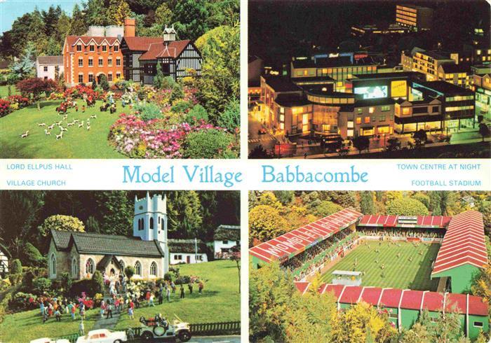 73981289 Babbacombe Lord Ellpus Hall Centre-ville Église du village Stade de football