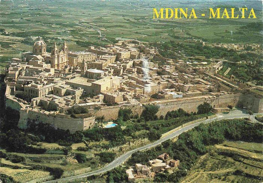 73981448 Mdina Malte Citta Vecchia photo aérienne