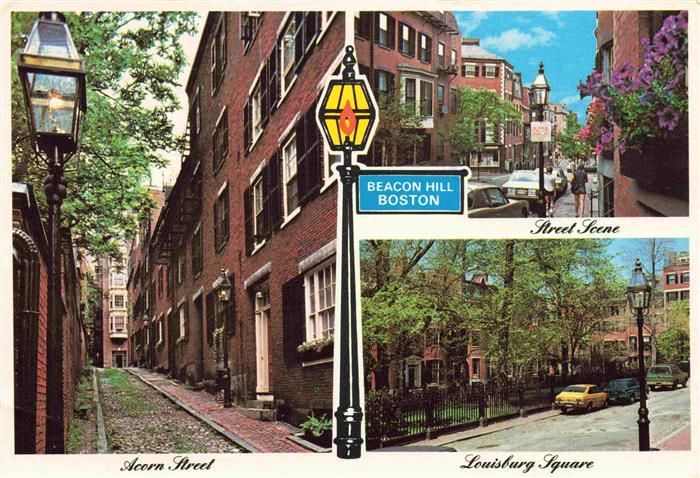 73981973 BOSTON  Massachusetts USA Beacon Hill Acorn Street Louisburg Square Str