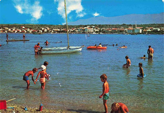 73981997 Novalja Novalje Croatia Strand Panorama